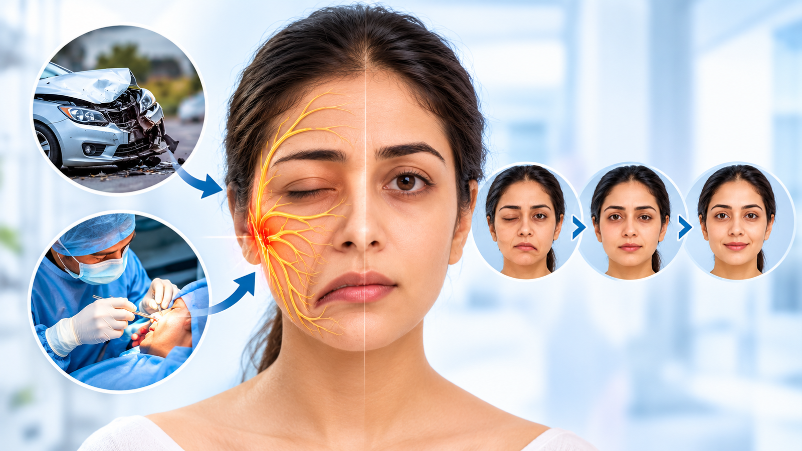 Facial Nerve Injury After an Accident or Surgery: Which Weakness Recovers and When Repair Cannot Wait
